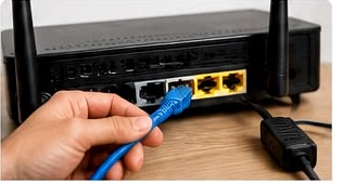 Router setup and Ethernet connection
